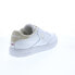 Фото #16 товара Reebok Club C 85 Mens White Leather Lace Up Lifestyle Sneakers Shoes