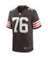 Фото #3 товара Men's Lou Groza Brown Cleveland Browns Game Retired Player Jersey