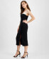 ფოტო #3 პროდუქტის Alessia Contrast Scuba Crepe Dress