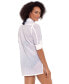 Фото #3 товара Crushed Cotton Cover-Up Shirt