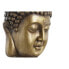 Planter DKD Home Decor Fibreglass Golden Buddha Oriental (25 x 25 x 36 cm)