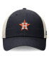 Фото #3 товара Men's Navy Houston Astros Cooperstown Collection Rewind Club Trucker Adjustable Hat