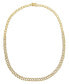 Фото #2 товара by Adina Eden pave Chunky Cuban Link Necklace