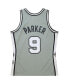 Фото #4 товара Men's and Women's Tony Parker Gray San Antonio Spurs Hall of Fame Class of 2023 Throwback Swingman Jersey