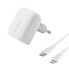 Belkin USB-C Power Adapter + Belkin USB-C auf Lightning Kabel