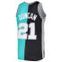 MITCHELL & NESS NBA SPLIT SWINGMAN JERSEY SAN ANTONIO SPURS 1998 TIM DUNCAN