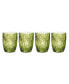 Фото #1 товара Villa Palm 10-oz Double Old Fashioned Glasses 4-Piece Set