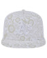 ფოტო #2 პროდუქტის Men's White Oakland Athletics Logo Dunes A-Frame Trucker 9FIFTY Snapback Hat