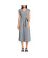 Фото #2 товара Women's Linen Midi Dress