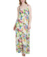 ფოტო #1 პროდუქტის Women's Printed Sleeveless Tiered Maxi Dress