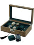 Фото #3 товара Rothenschild watch box walnut RS-2442-W for 8 watches & cufflinks