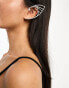 ASOS DESIGN Halloween ear cuff in elf design in gold tone