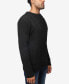 Фото #3 товара Men's Crewneck Mixed Texture Sweater