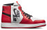 Фото #3 товара Jordan Air Jordan 1 Rebel 20 Chicago 高帮 复古篮球鞋 女款 白红 / Кроссовки Jordan Air Jordan AT4151-100
