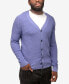 ფოტო #3 პროდუქტის Men's Basic Ribbed Cardigan