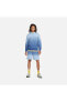 Sportswear French Terry Dip-Dyed Pullover Hoodie Mavi Erkek Kapüşonlu Sweatshirt