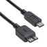 Фото #1 товара Akyga AK-USB-44 - 1 m - USB C - Micro-USB B - USB 3.2 Gen 1 (3.1 Gen 1) - Black