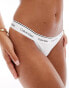 Фото #3 товара Calvin Klein Brazilian Bikini Bottoms - CK Meta Legacy in White