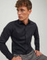 Фото #2 товара Jack & Jones long sleeve shirt in black