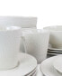 Alexa 16 Piece Porcelain Dinnerware Set, Service for 4