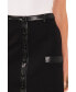 Women's Ponte Faux Leather Mini Skirt
