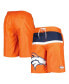 Men's Orange Denver Broncos Sea Wind Swim Trunks