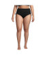 Фото #1 товара Plus Size Adjustable High Waisted Bikini Swim Bottoms