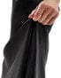 Фото #10 товара YAS satin bias cut maxi skirt in black - BLACK