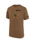 Фото #2 товара Футболка для малышей Nike Даллас Каубойс 2023 Легендарная футболка "Salute to Service" коричневого цвета.