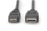Фото #1 товара DIGITUS HDMI High Speed Connection Cable - HDMI - Mini HDMI - 2 m - HDMI Type C (Mini) - HDMI Type C (Mini) - 3840 x 2160 pixels - 3D - Black