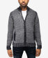 Men's Full-Zip High Neck Sweater Jacket