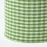 Designer Hocker Ottoman rund Gingham