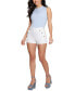 Фото #4 товара Women's Janae Sailor-Button Side-Zip Shorts