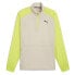 Puma Fit Woven Quarter Zip Pullover Mens Beige, Yellow Casual Tops 52492390