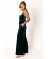 ფოტო #2 პროდუქტის Women's Quinnie Velvet Jumpsuit