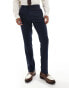 Фото #2 товара Shelby and Sons tailored trouser in navy pinstripe co-ord