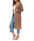 Фото #3 товара Women's Madison Cotton Duster Cardigan