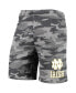 ფოტო #3 პროდუქტის Men's Charcoal, Gray Notre Dame Fighting Irish Camo Backup Terry Jam Lounge Shorts