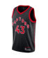 Фото #3 товара Men's Pascal Siakam Black Toronto Raptors 2020/21 Swingman Jersey - Statement Edition