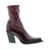 Фото #1 товара Diesel D-Western Boot Y02955-P0220-T5016 Womens Burgundy Casual Dress Boots
