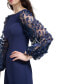 Фото #4 товара Платье Eliza J с контрастными рукавами