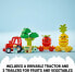 Фото #18 товара LEGO 10982 DUPLO My First Fruit and Vegetable Tractor, Farm Set, Sorting and Stacking Toy for Babies and Toddlers Aged 1.5 to 3 Years, Educational Toy