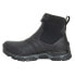 Muck Boot Apex Mid Zip Pull On Mens Black Casual Boots AXMZ-000