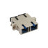 Фото #6 товара InLine Fiber Optical Metal Adapter Duplex SC/SC SM Ceramic Sleeve with Flange