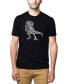 Фото #1 товара Mens Premium Blend Word Art T-Shirt - Dinosaur