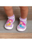 Baby Girl First Walk Sock Shoes Mermaid Sisters