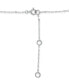 ფოტო #4 პროდუქტის Cubic Zirconia & Mother of Pearl Oval "Mom" Halo Pendant Necklace, 16" + 2" extender, Created for Macy's