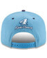Фото #5 товара Men's Light Blue Kevin Harvick Busch Light 9Fifty Snapback Adjustable Hat
