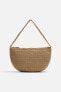 Woven crossbody bag