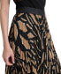 Women's Pull-On Printed Midi Skirt